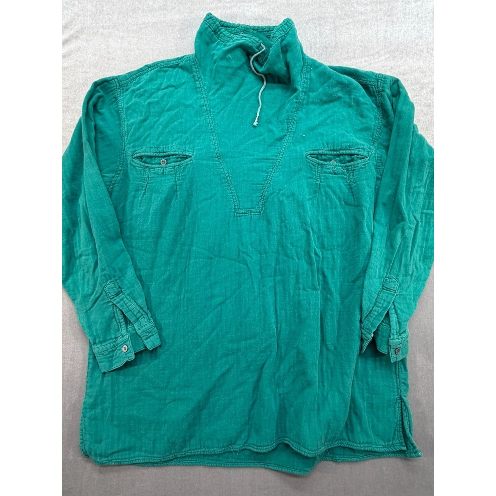 International Male Long SLeeve Turtleneck Shirt Green Size Large
